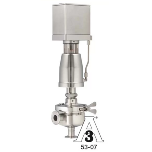 6052 Hygiene right angle valve