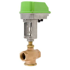 7280 Three-way motor valve made from bronze